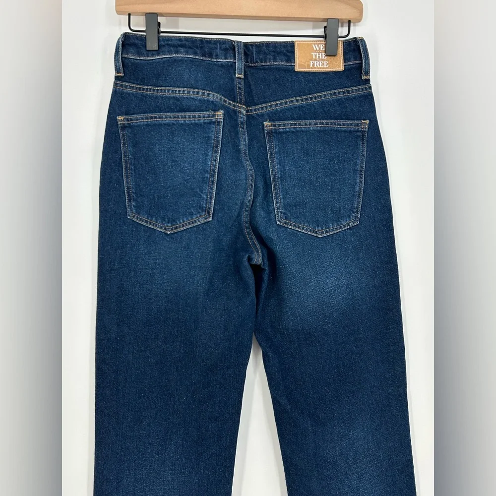 We the Free Pacifica High Rise Slim Straight Jeans‎ Dark Wash- Size 27